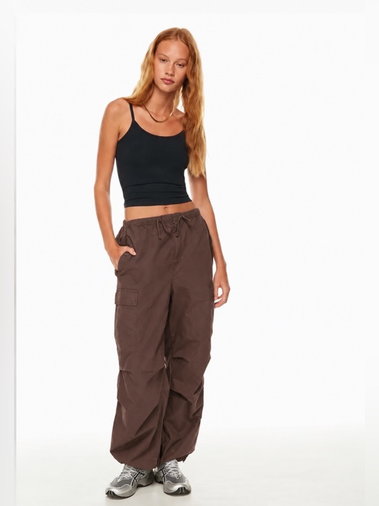 Aritzia Pants - Aritzia TNA Cache Cargo Relaxed Cargo Pants in Brown - Size 2XS